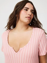 Waffle Sleep Tee Dress