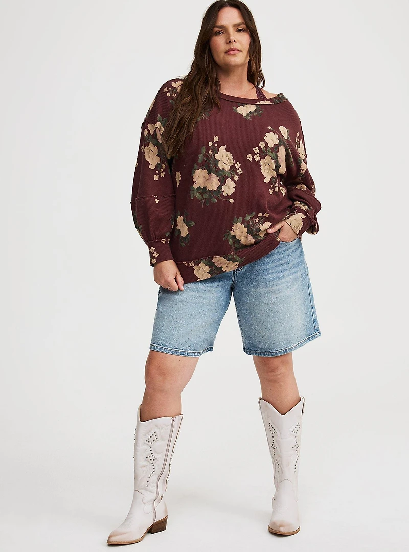 Cotton Crew Long Sleeve Tee