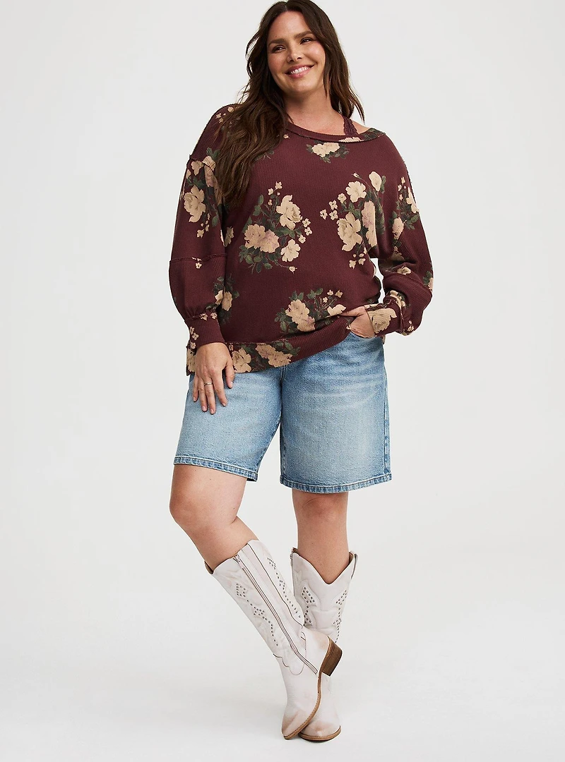 Cotton Crew Long Sleeve Tee