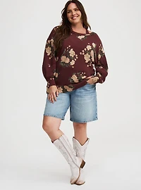 Cotton Crew Long Sleeve Tee