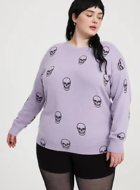 Cotton Cashmere Crew Sweater