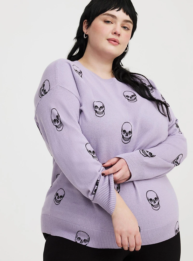 Cotton Cashmere Crew Sweater