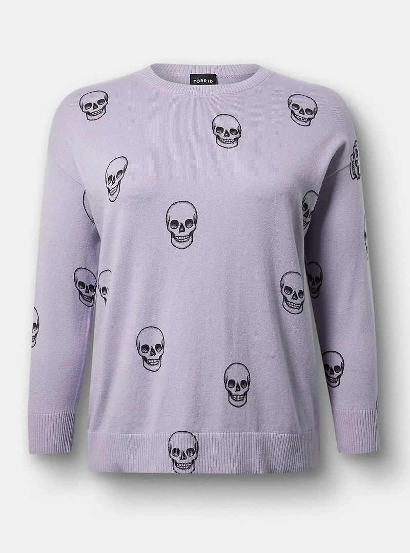 Cotton Cashmere Crew Sweater