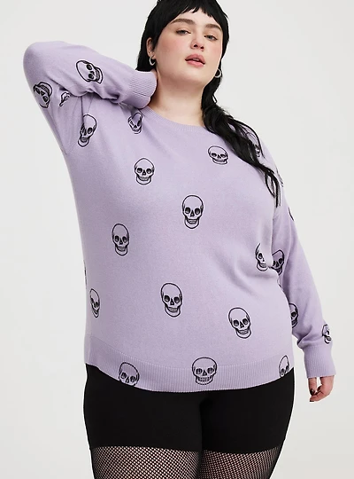 Cotton Cashmere Crew Sweater