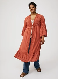 Embroidered Kimono