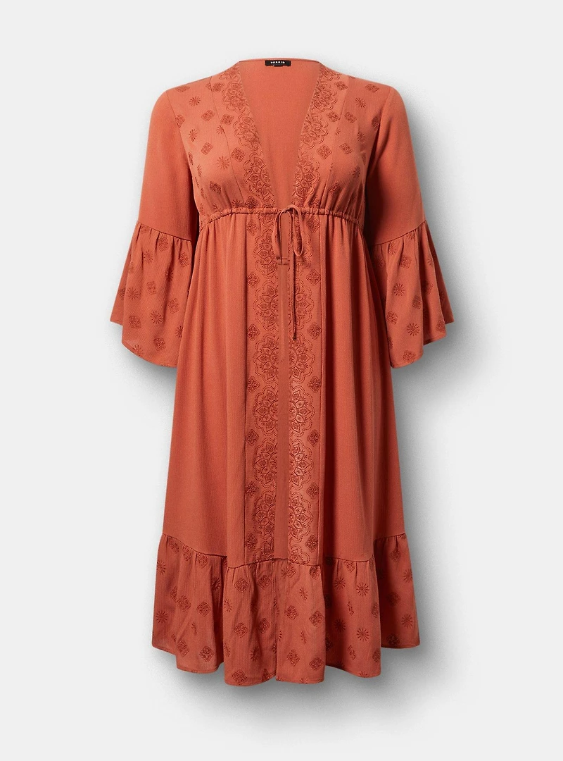Embroidered Kimono