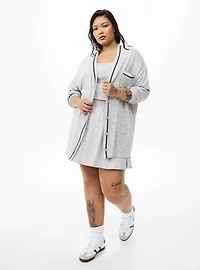Hacci Striped Active Cardigan