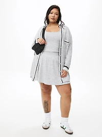 Hacci Striped Active Cardigan