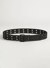 Canvas Grommet Denim Belt