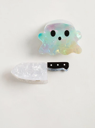 Summerween Hair Clip Set