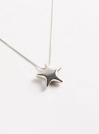 Puffy Star Necklace