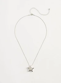 Puffy Star Necklace