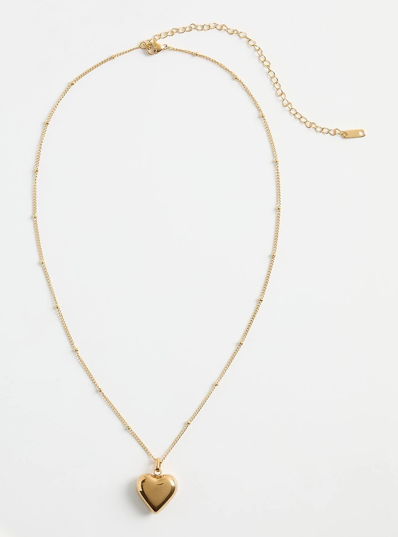 18K Heart Necklace