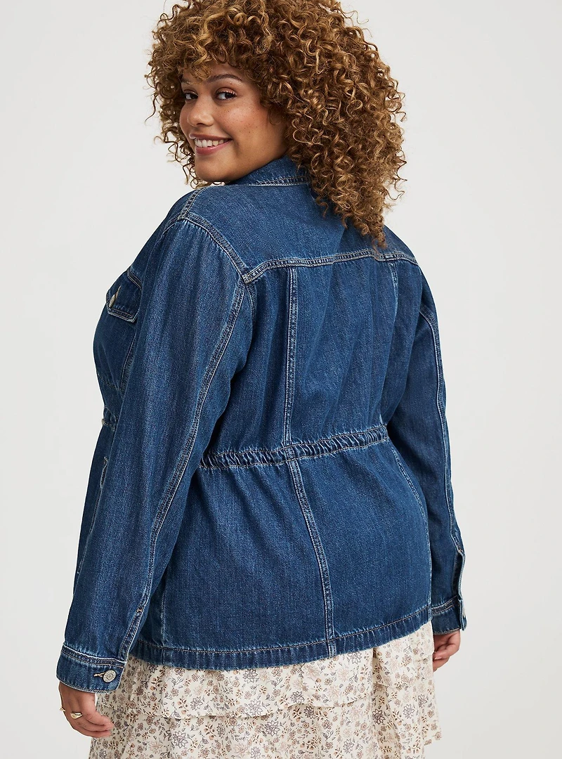 Vintage Rigid Denim Anorak