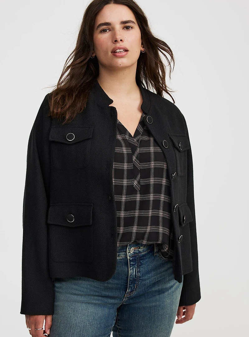 Tweed Pocket Jacket