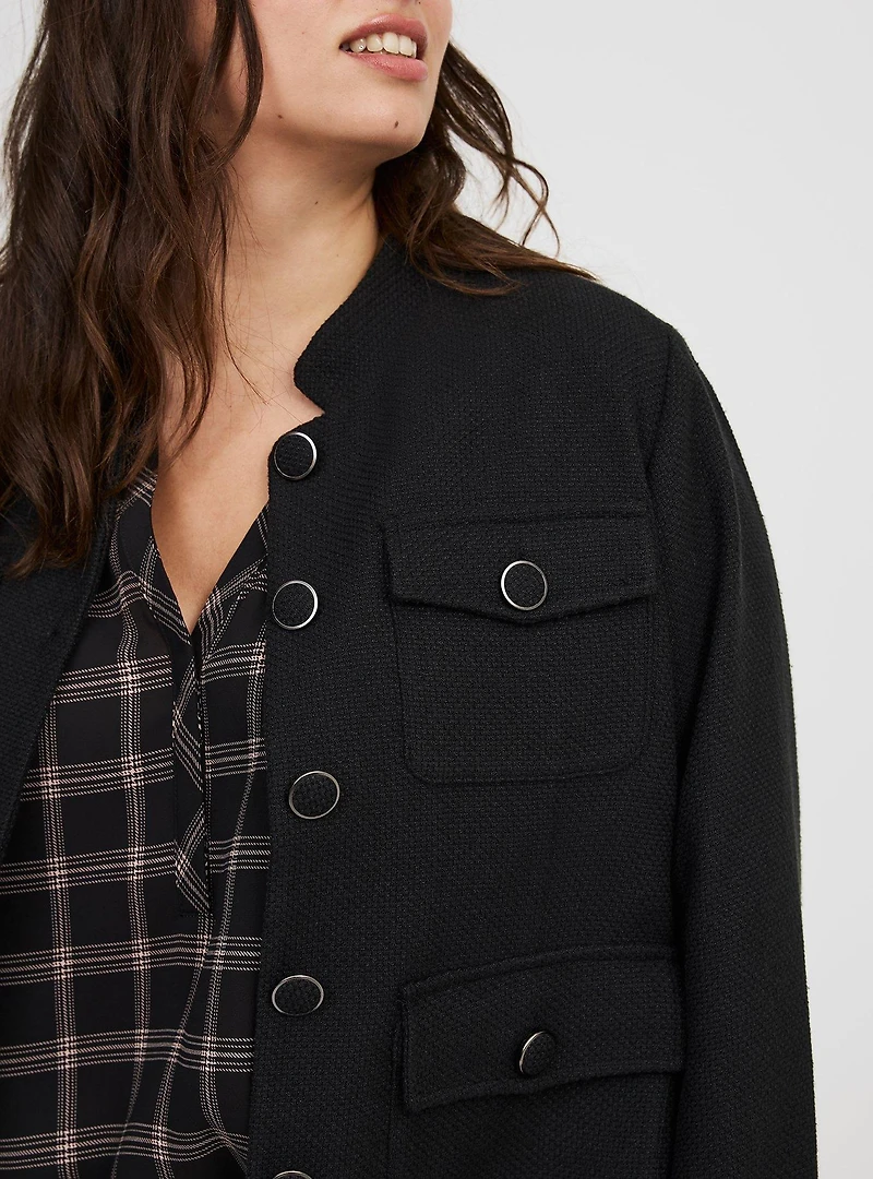 Tweed Pocket Jacket