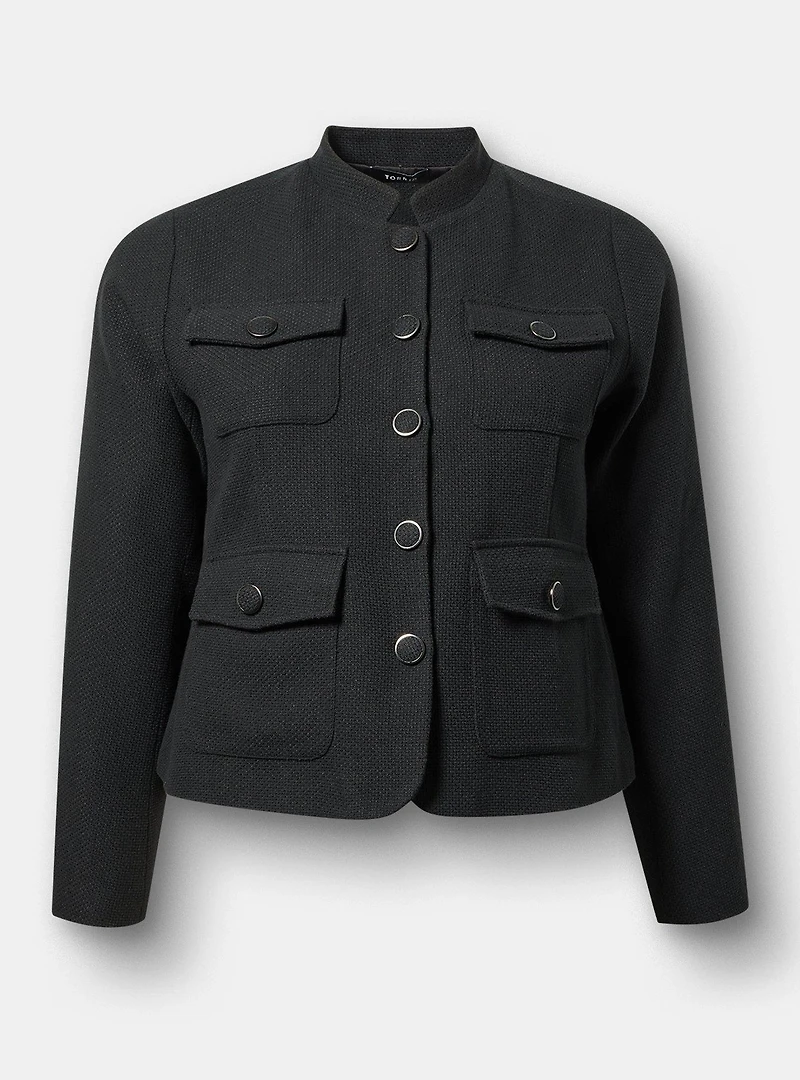 Tweed Pocket Jacket