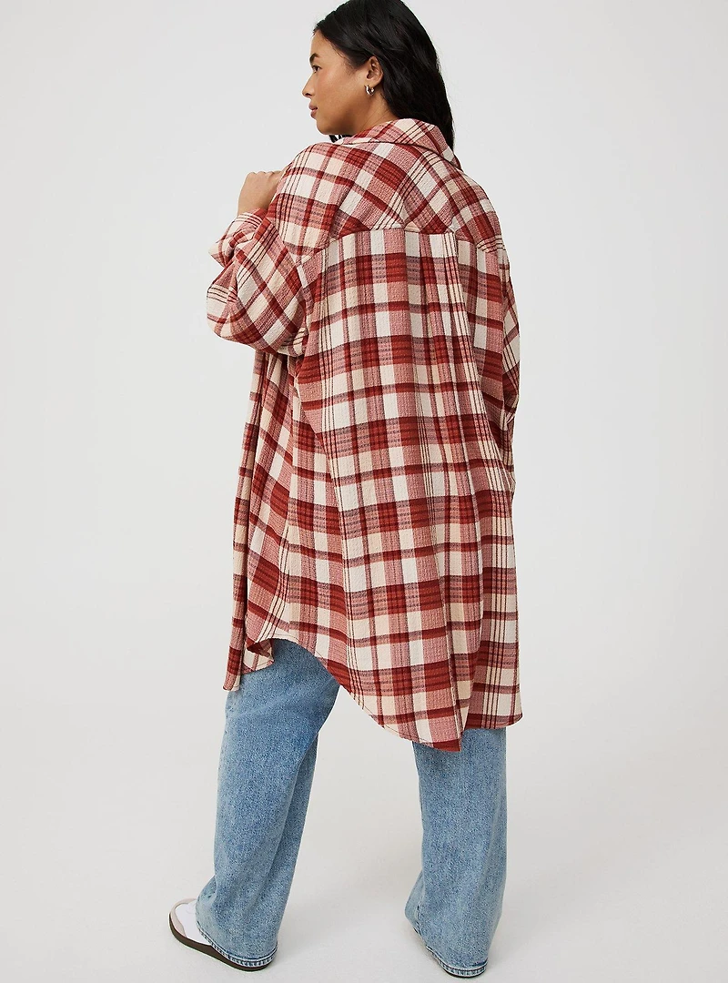 Oversized Shirt Kimono