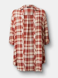 Oversized Shirt Kimono