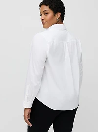 Lizzie Studio Poplin Button-Up Shirt