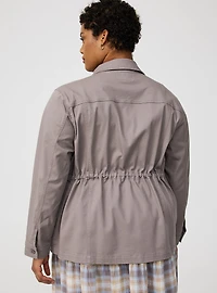 Twill Anorak Trucker Jacket