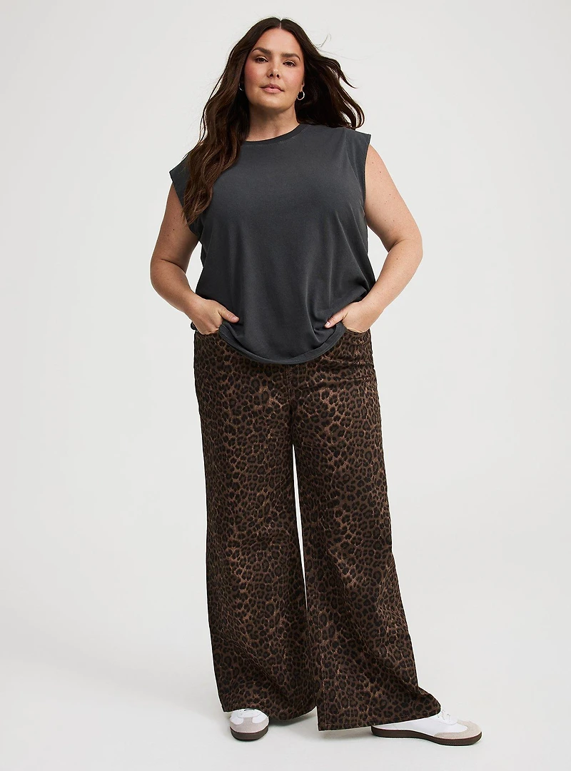 Crew Neck Dolman Tee