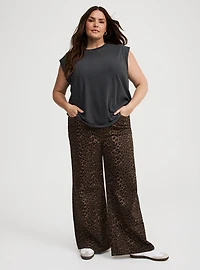 Crew Neck Dolman Tee