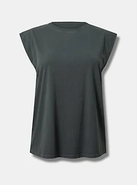 Crew Neck Dolman Tee