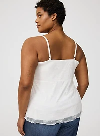 LACE SWEETHEART CAMI