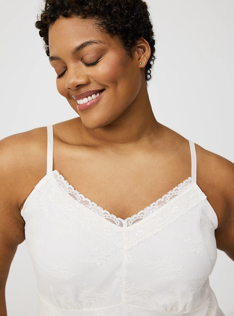 LACE SWEETHEART CAMI