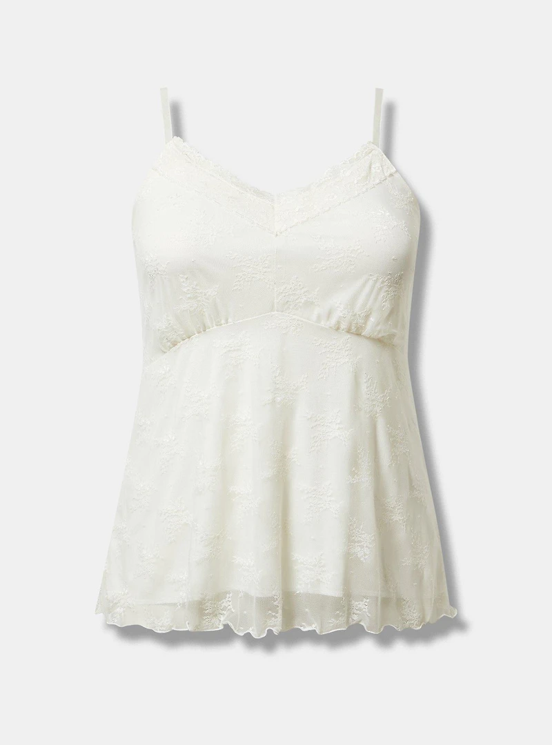 LACE SWEETHEART CAMI