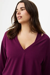 Lightweight French Terry Long Sleeve Active Top