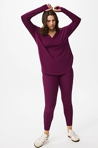 Lightweight French Terry Long Sleeve Active Top