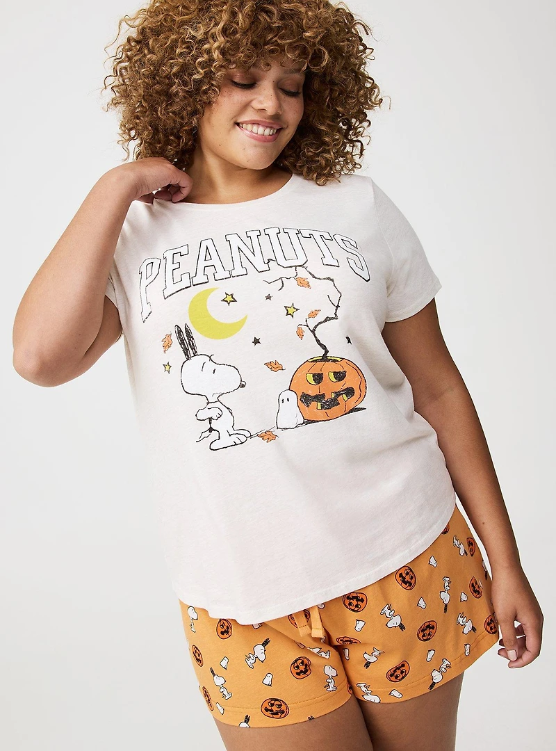 Peanuts Halloween Lounge Top