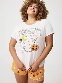 Peanuts Halloween Lounge Top