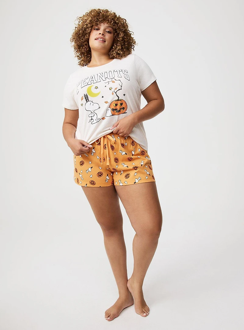 Peanuts Halloween Lounge Short
