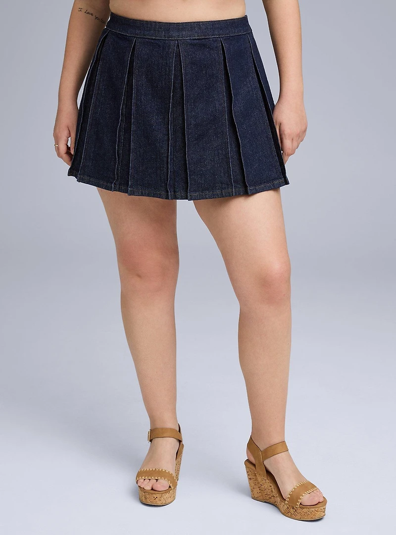 Belle Isle Pleated Skort