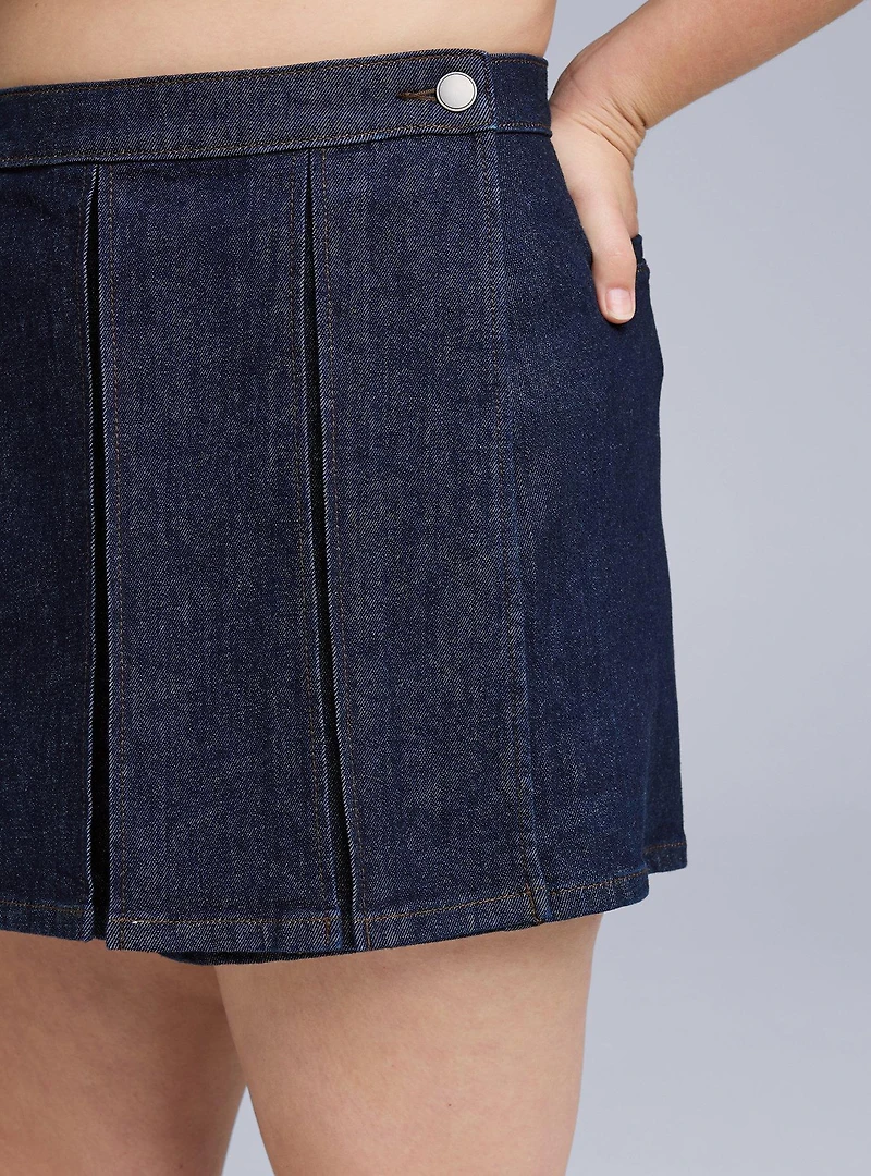 Belle Isle Pleated Skort