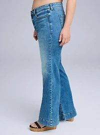 Belle Isle High-Rise A-Line Flare Jeans