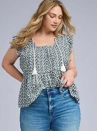 Belle Isle High-Rise A-Line Flare Jeans