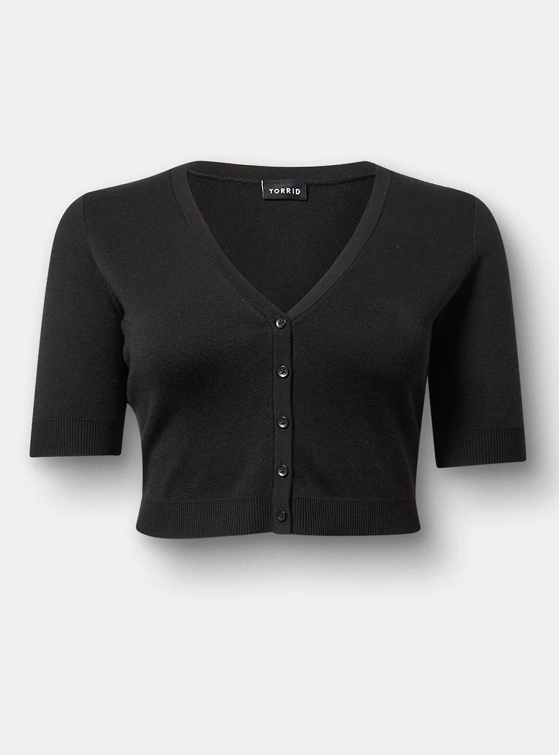 Button-Front Shrug