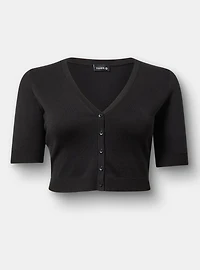 Button-Front Shrug