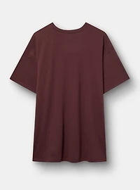 Def Leppard Oversized Cotton Jersey Tunic Tee