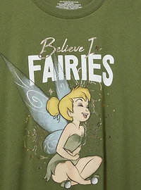 Disney Tinkerbell Oversized Cotton Tunic Tee