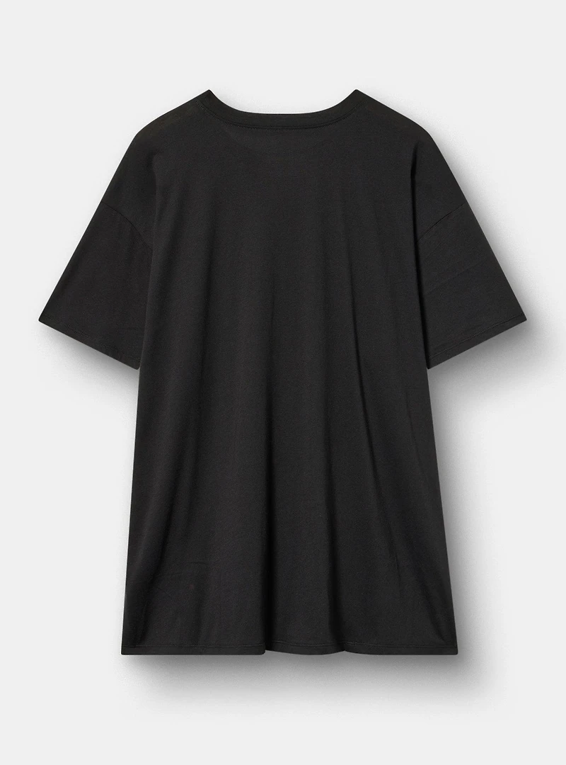 Mermaid Skeleton Oversized Tunic Tee