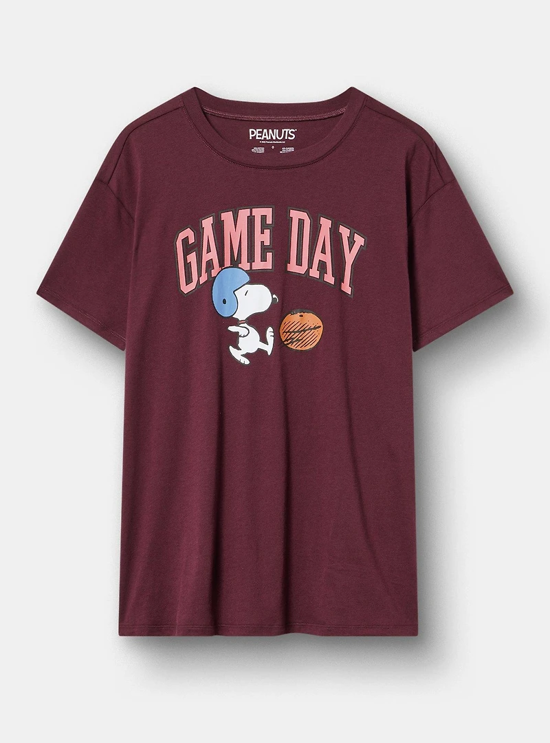 Peanuts Relaxed Cotton Crew Tee