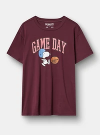 Peanuts Relaxed Cotton Crew Tee