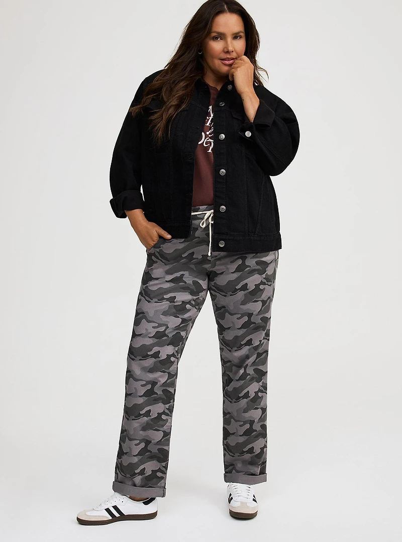 Relaxed Denim Trucker Jacket