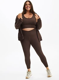 Performance Rib Longline Active Sports Bra