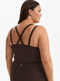 Performance Rib Longline Active Sports Bra